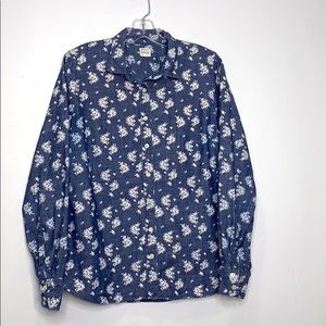 Perfect denim by J.Crew Button down